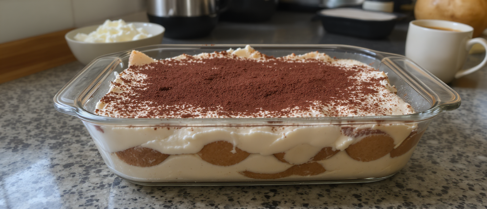Un ingr&eacute;dient trois fois moins calorique que le mascarpone pour un tiramisu aussi cr&eacute;meux que l&eacute;ger