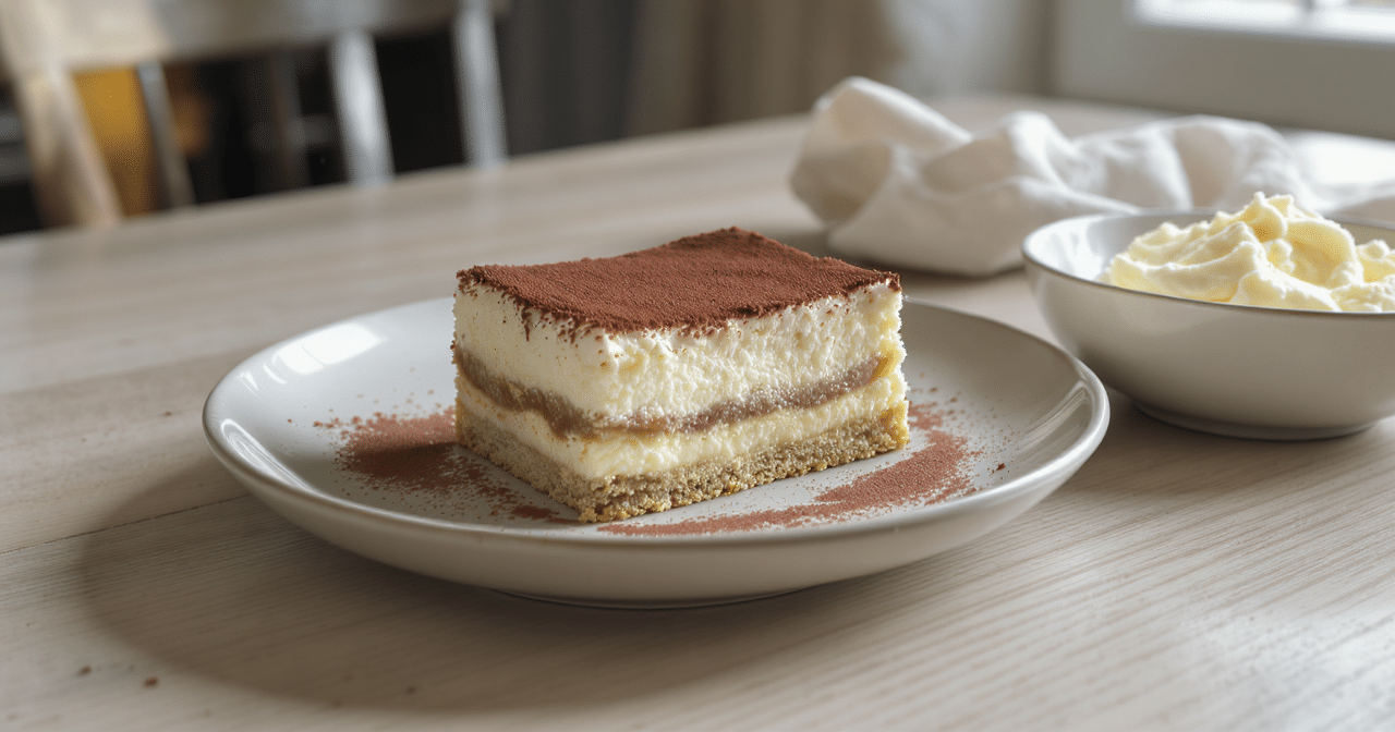 Un ingr&eacute;dient trois fois moins calorique que le mascarpone pour un tiramisu aussi cr&eacute;meux que l&eacute;ger
