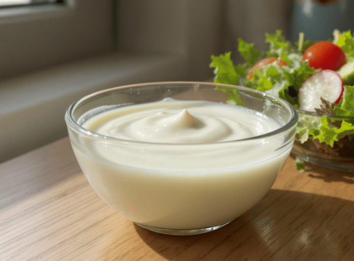 découvrez une sauce onctueuse qui rehausse la fraîcheur et les saveurs de vos salades composées pour un repas léger et savoureux.