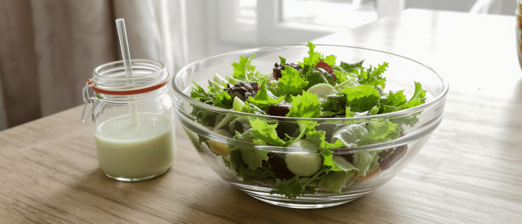Une vinaigrette l&eacute;g&egrave;re sans huile qui sublime salades et fra&icirc;cheur