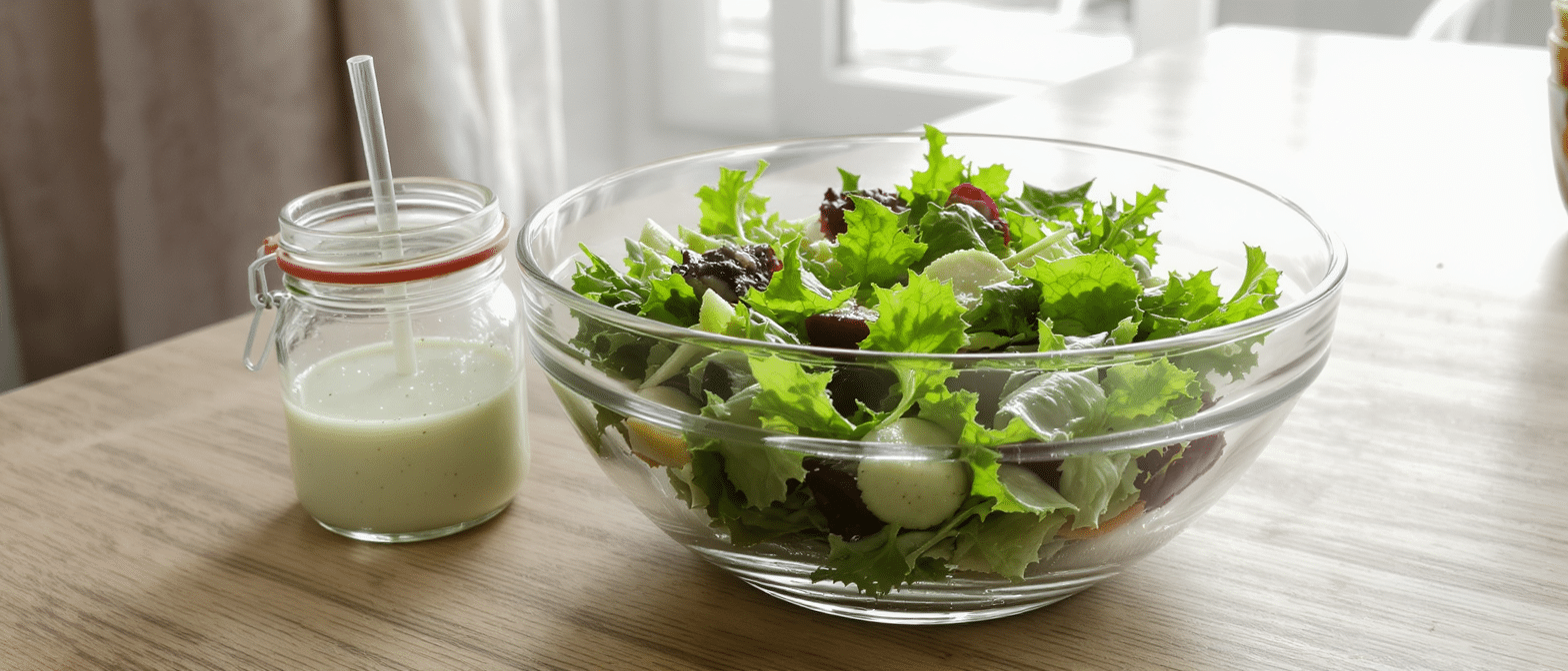 découvrez une vinaigrette légère sans huile, parfaite pour sublimer vos salades et apporter fraîcheur et saveurs à vos repas.