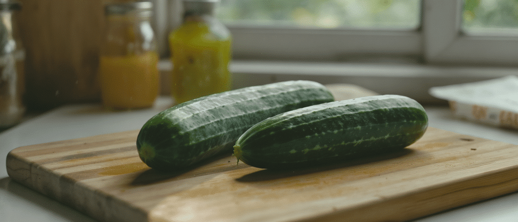 Comment adoucir les concombres sans ajouter le moindre ingr&eacute;dient : une astuce simple et naturelle