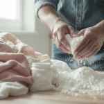 Percarbonate de soude&nbsp;: l’arme secr&egrave;te pour un linge &eacute;clatant et une maison impeccable
