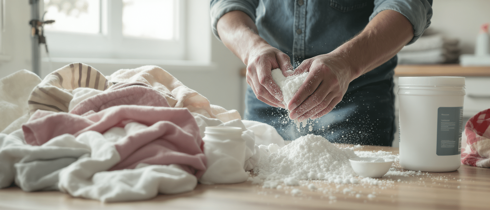 découvrez comment le percarbonate de soude peut révolutionner votre routine de ménage en offrant un linge éclatant et une maison propre naturellement.
