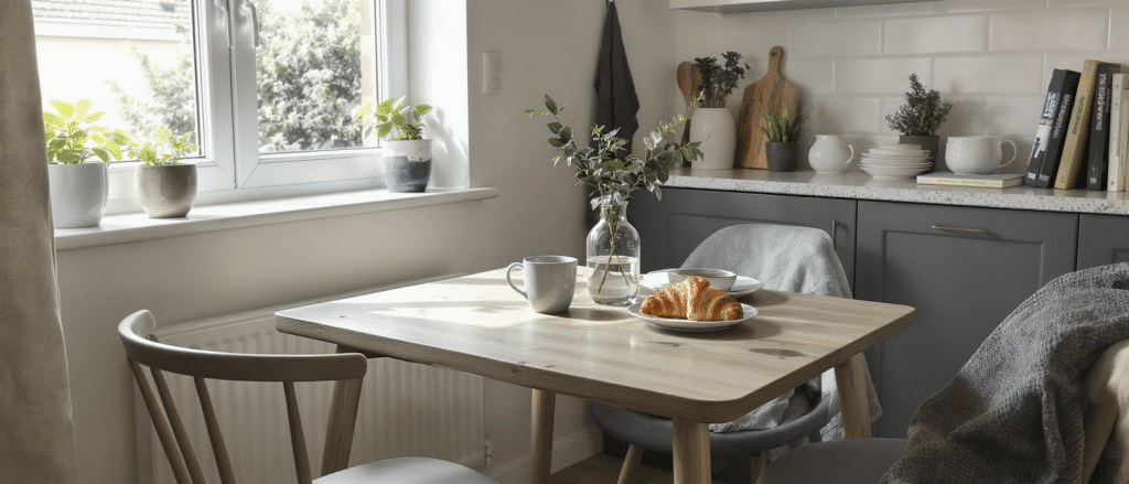 Cuisine &agrave; vivre : astuces pour am&eacute;nager un coin repas &agrave; la fois fonctionnel et tendance