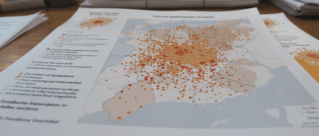 Gastro-ent&eacute;rite : situation actuelle, carte des foyers, dur&eacute;e des sympt&ocirc;mes et modes de contagion