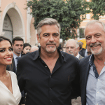 George et Amal Clooney, Luc Besson avec Sarah Saldmann, Marine Delterme et son &eacute;poux : les couples glamour qui brillent &agrave; la Mostra de Venise – PHOTOS