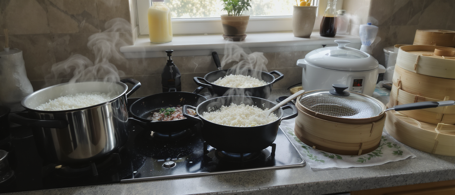 Les secrets pour ma&icirc;triser la cuisson du riz : &agrave; l’eau, pilaf, cr&eacute;ole et bien plus