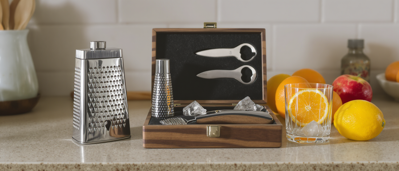 Partagez vos recettes en septembre et tentez de gagner un Kit Essentiels de bar Microplane !