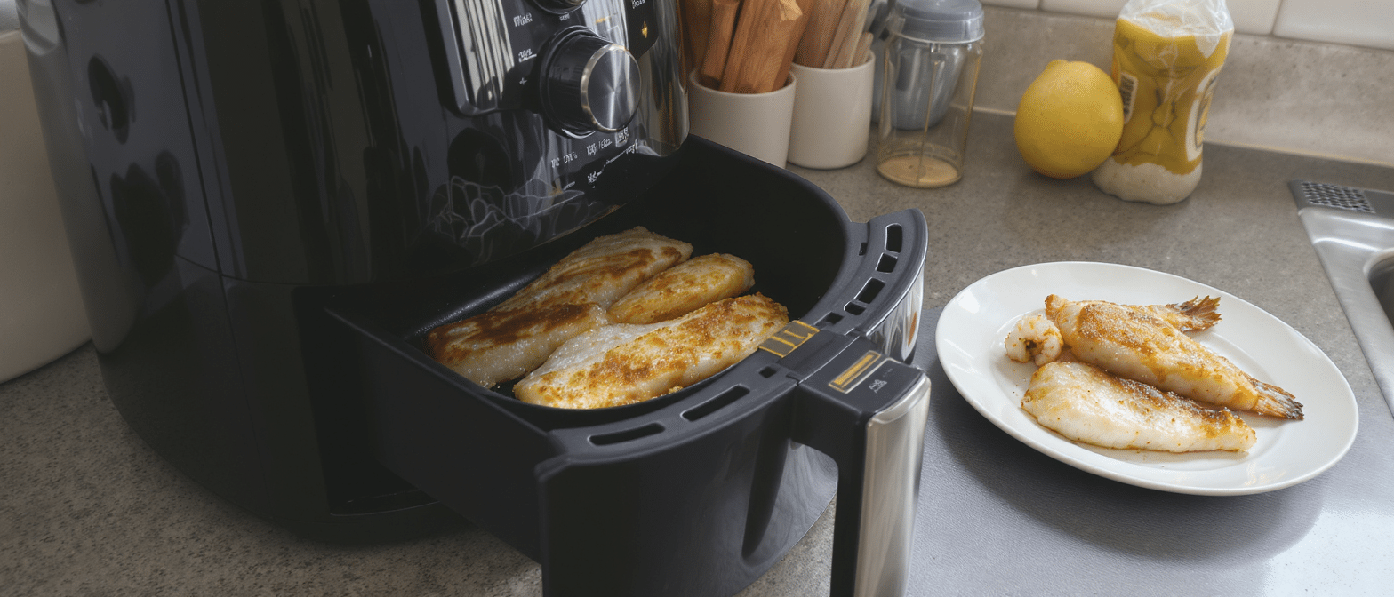 découvrez des recettes de poissons et fruits de mer à l’airfryer : des plats savoureux, rapides et faciles à préparer pour régaler toute la famille.