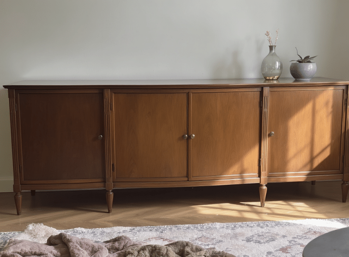 découvrez le buffet en enfilade, meuble vintage élégant et fonctionnel qui apporte caractère et rangement aux intérieurs contemporains.