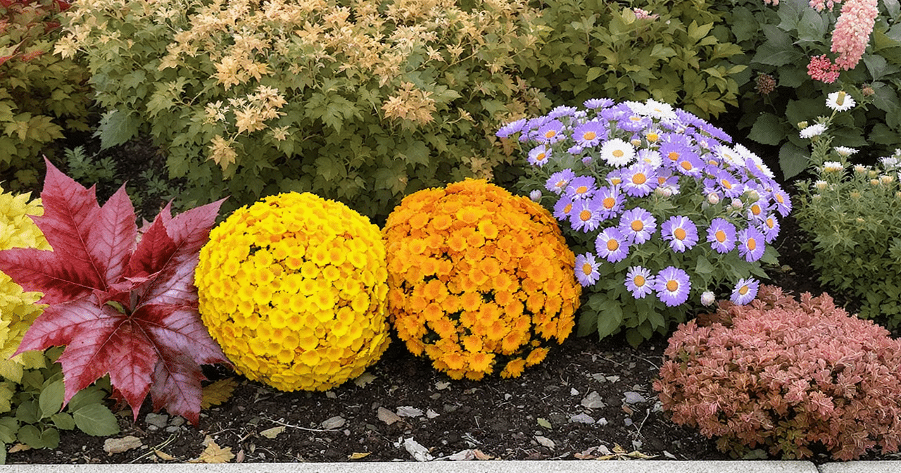 Jardin d&rsquo;automne : 5 plantes spectaculaires pour illuminer vos massifs de couleurs